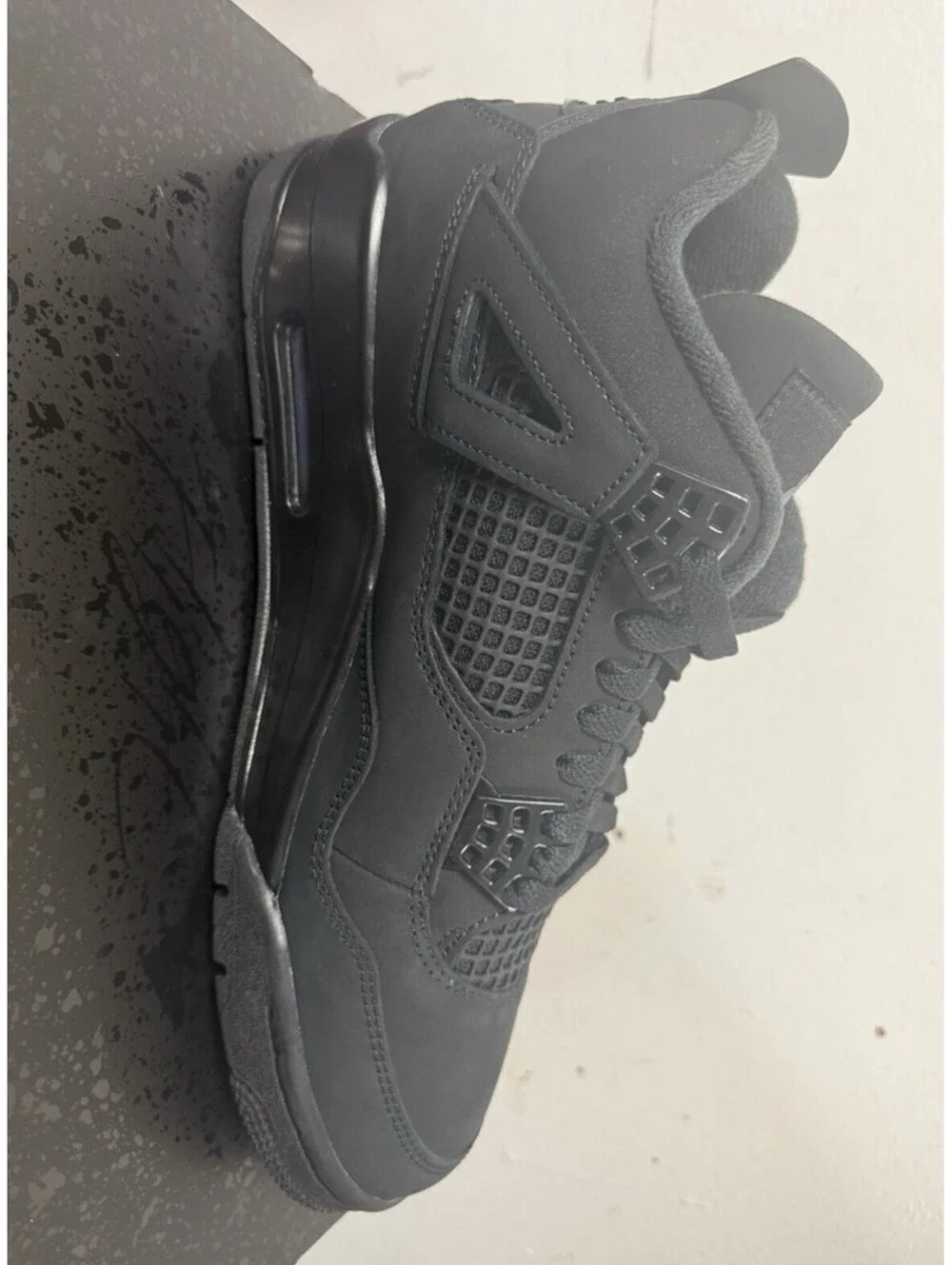 Air Jordan 4 Retro 2025 Black Cat DS NEW Size 9 Men's